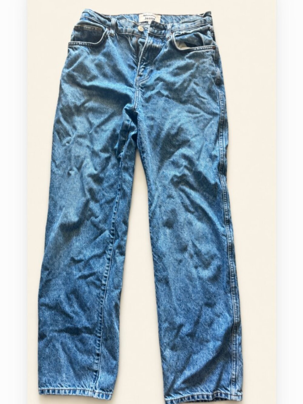 Reformation Val ’90s Mid Rise Straight Jean